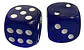 Dados X2und  Juego Mesa Colores Transparente 823-3 - Miniatura 4