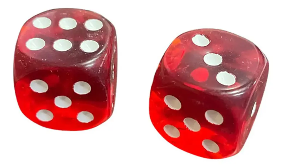 Dados X2und  Juego Mesa Colores Transparente 823-3 7