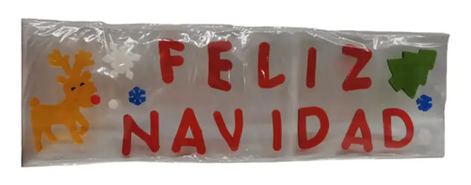 Calcomanías Gel Navidad Fiestas Decembrina  1