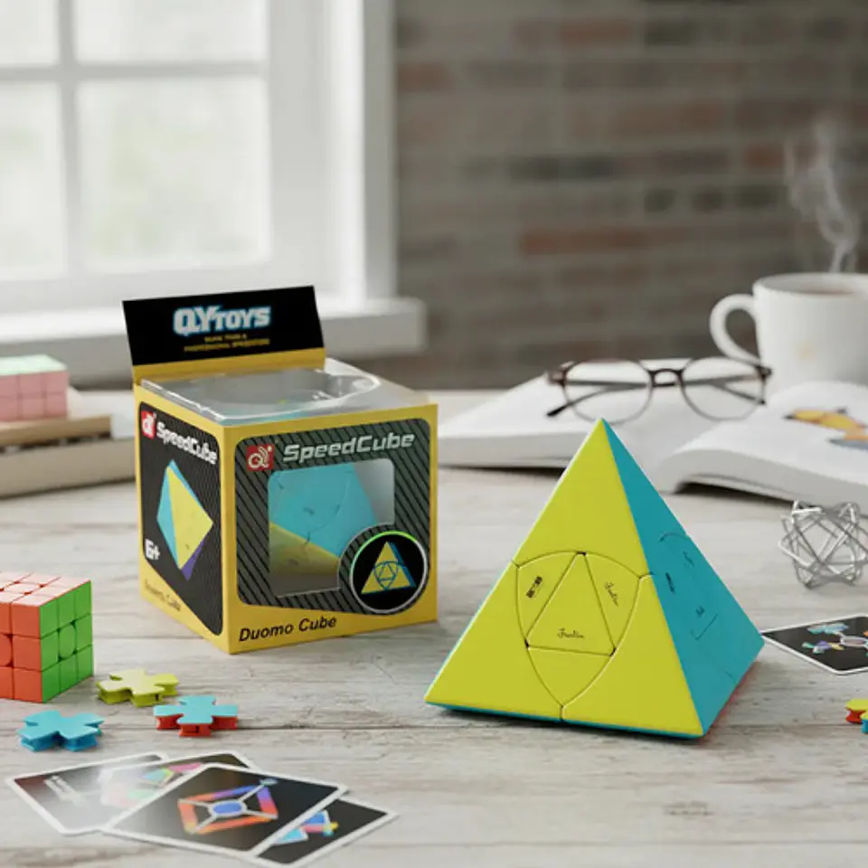 Cubo Duomo Cube Qy Toys Juguete Estrategia Piramide Eqy747 4