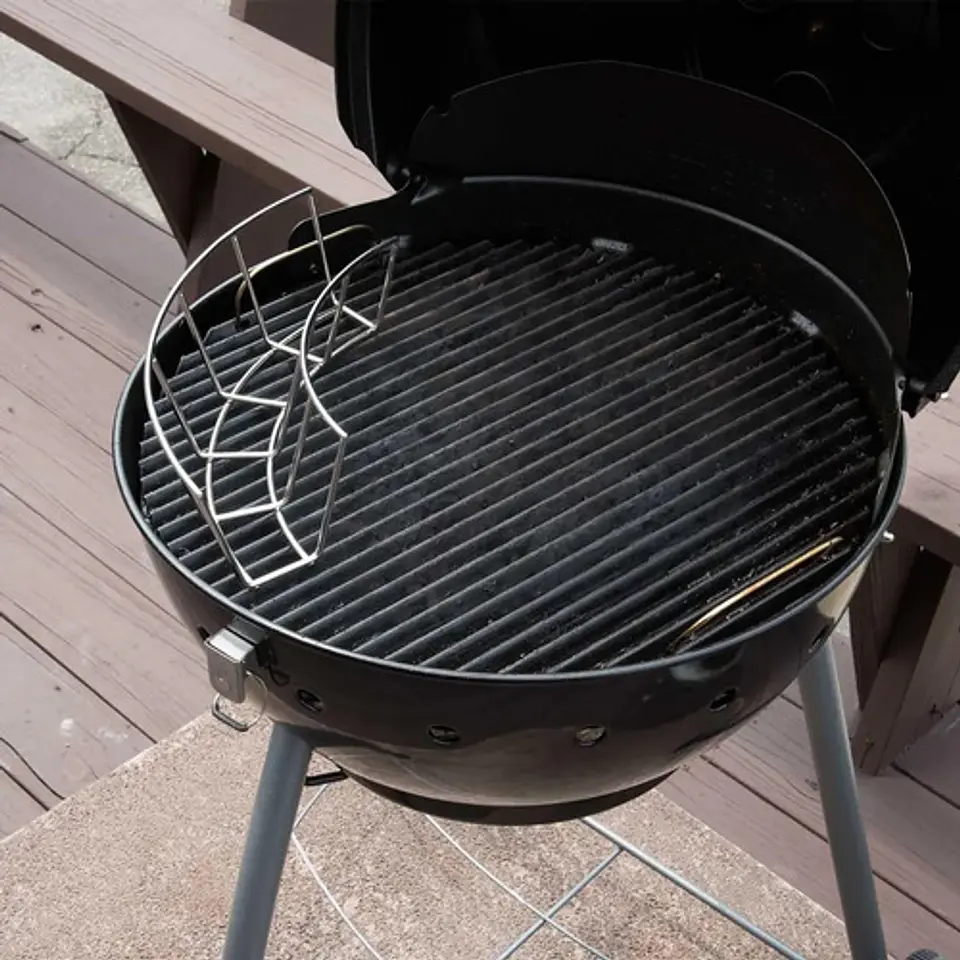 Estante Parrilla Char-broil Rejilla Acero Para Costillas Bbq 35cm 3