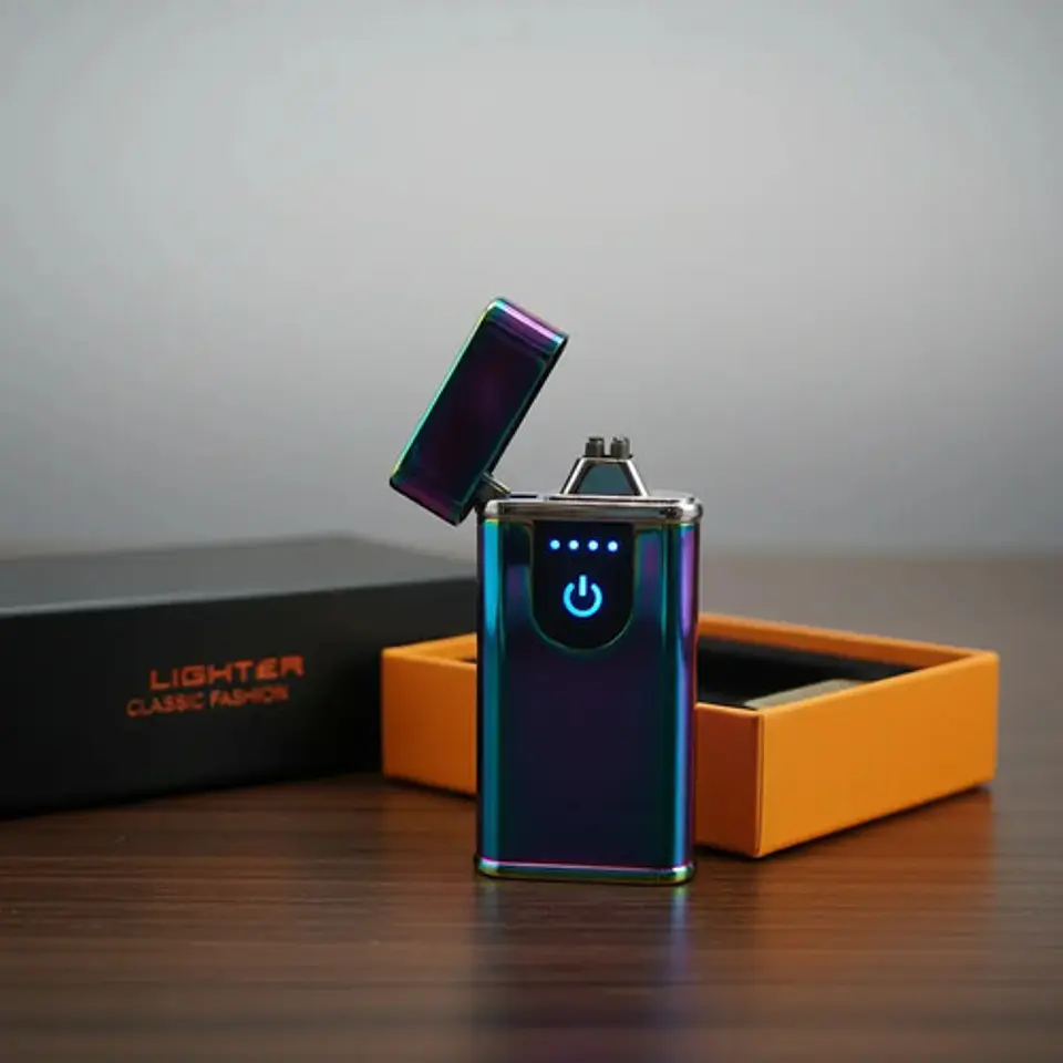 Encendedor Lujoso Candela Light Toque Electrico 10