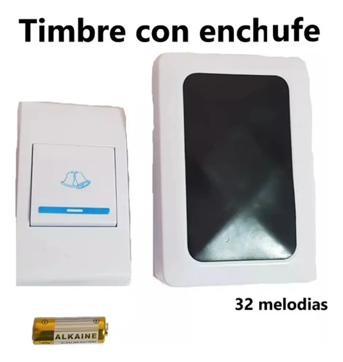 Timbre Inalambrico Drsckn 32 Melodias Hogar 3