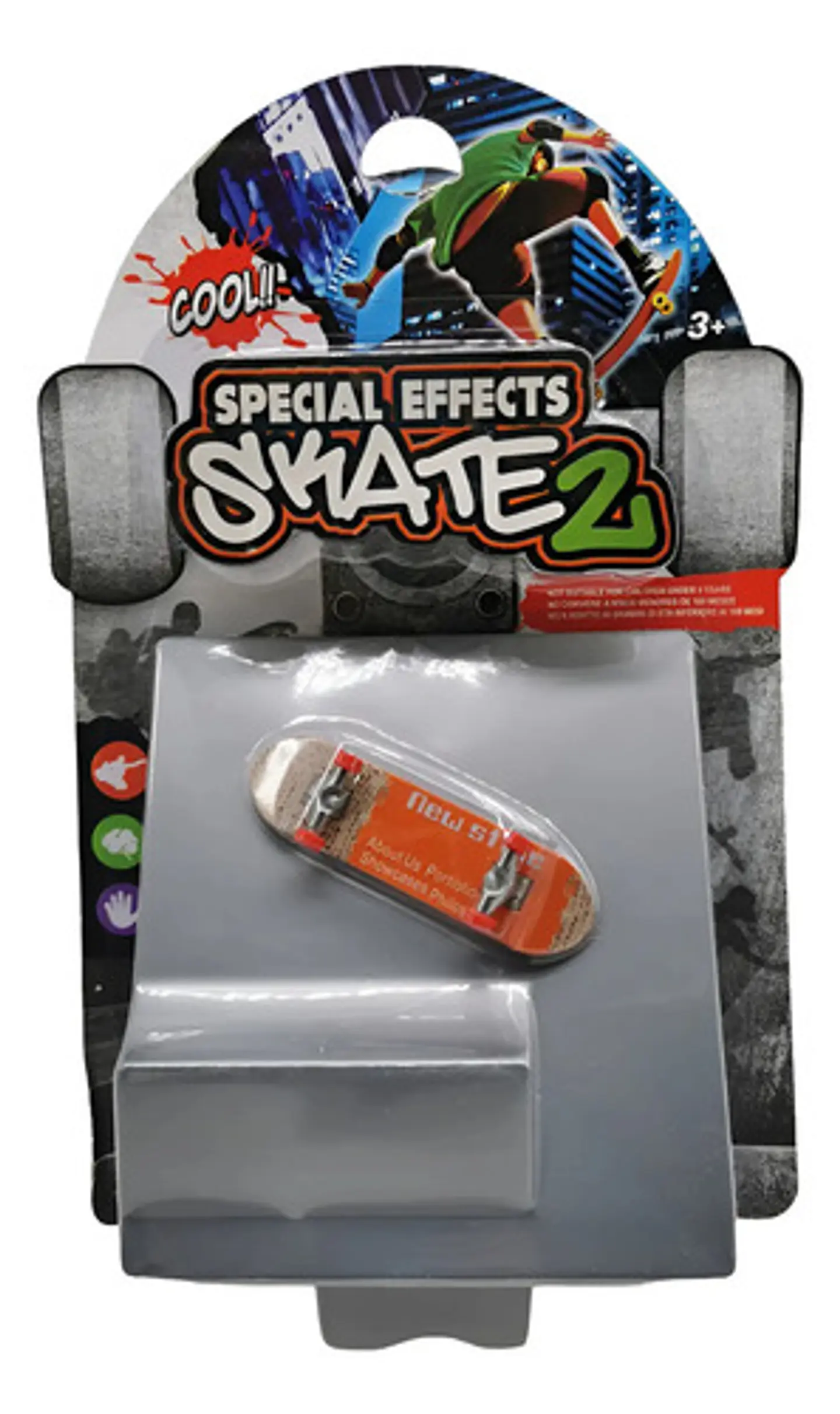 Patineta Dedo Rampa Skate Efectos Juguete Diversion 5