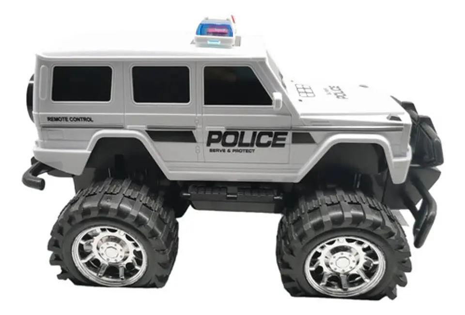 Coche De Policía Todoterreno Poicia Para Niños De 4 Años 4