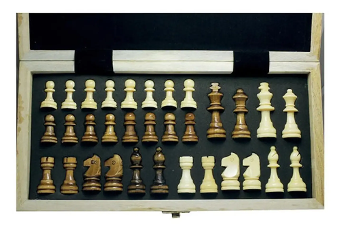 Tablero Ajedrez Plegable Santolee 39cm Juego De Mesa 28614 4