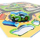 Tapete Didáctico Sunta Armable Pista Carro 9 Piezas Foamy - Miniatura 5