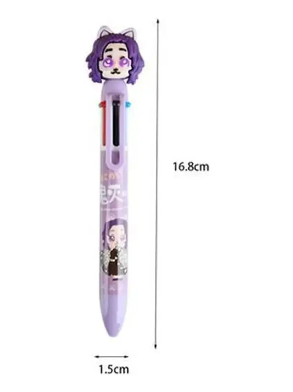 Set Bolígrafos Multicolor Candy Shop Demon Slayer Tinta Variada 0.7mm Variado 5