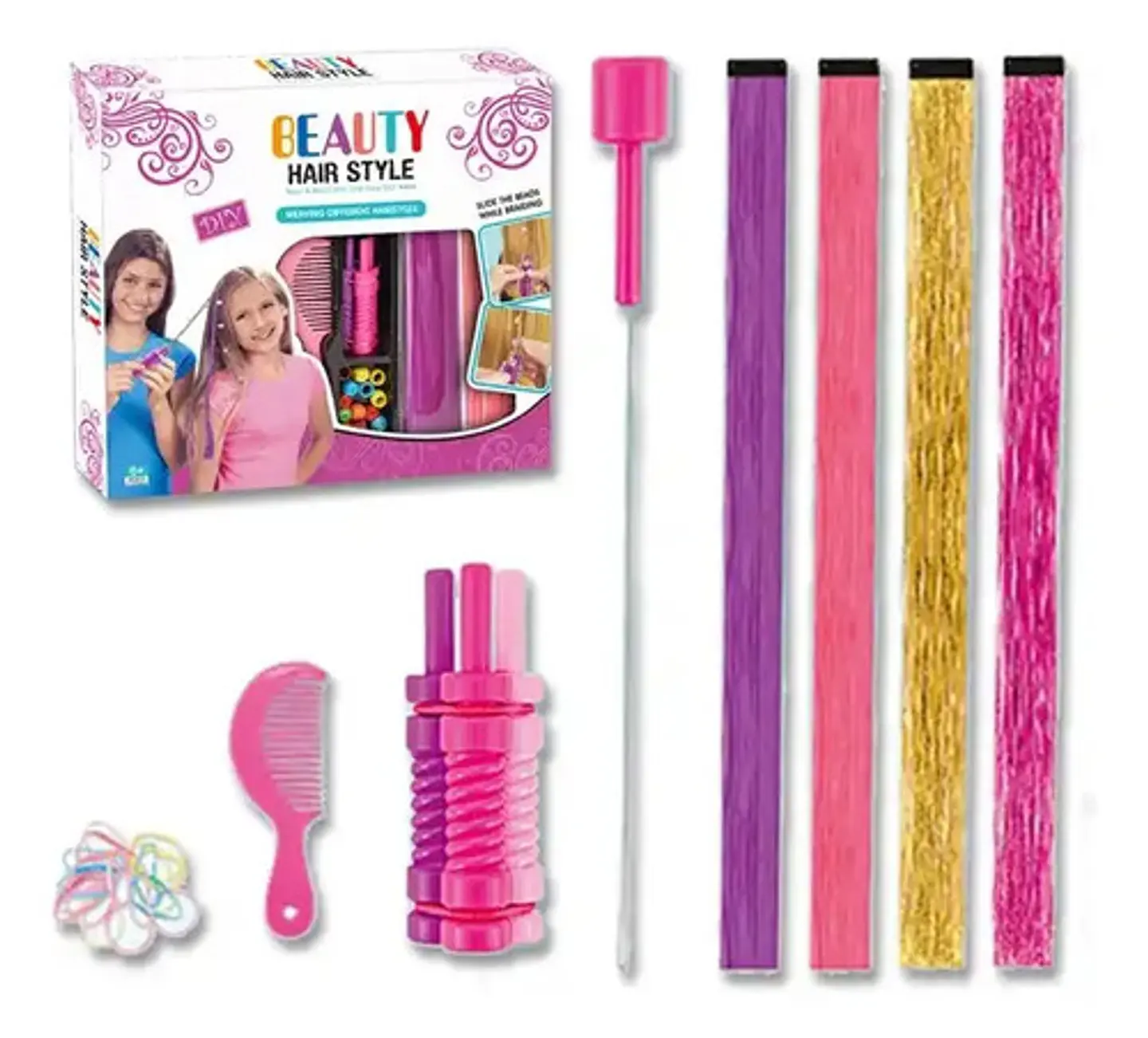 Chaquiras Para Cabello Con Peineta Belleza Peinados Niñas 3