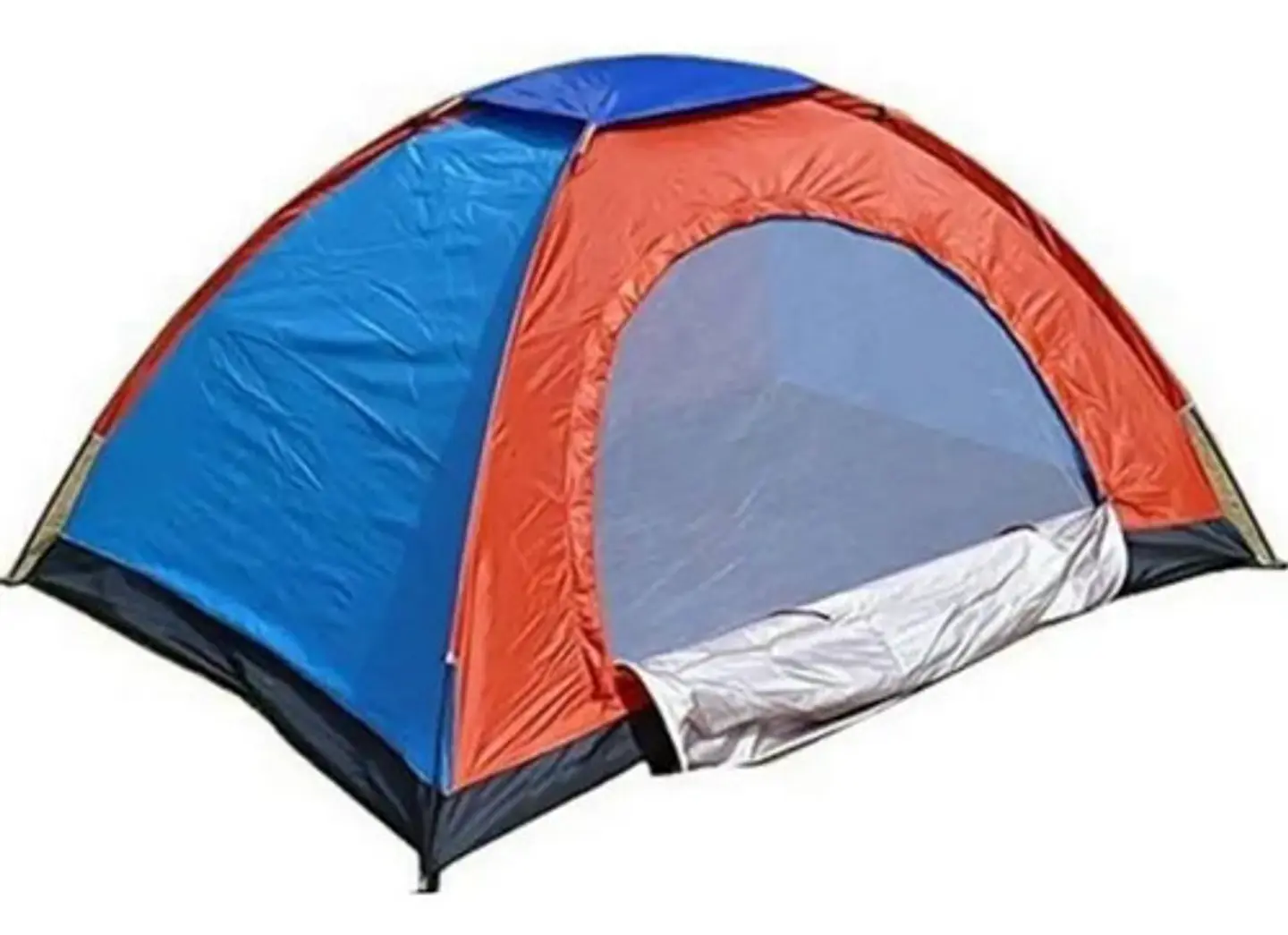 Carpa Automática Iglú Hyu 1 Persona Camping 200x100cm Impermeable Naranja 1