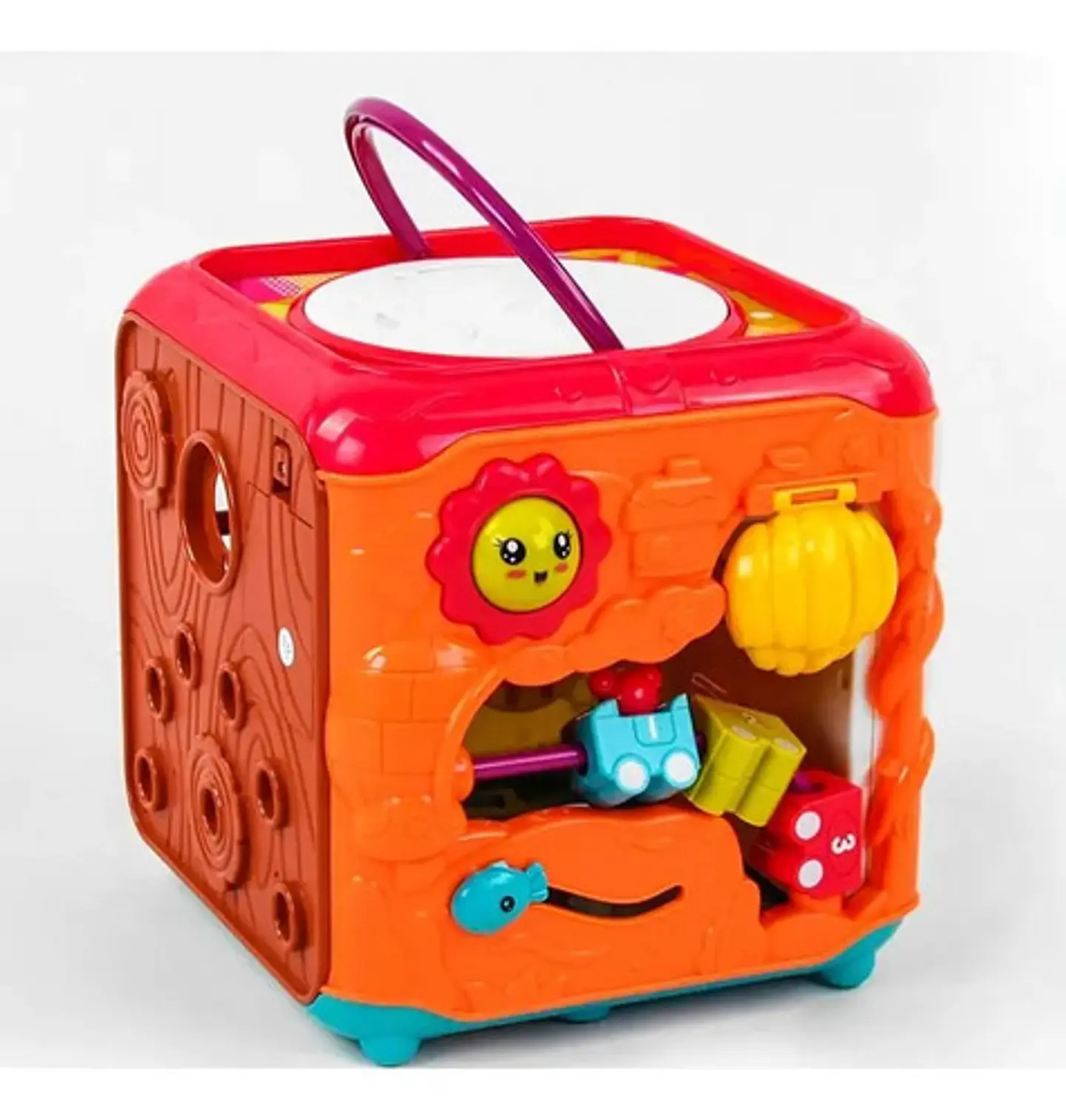 Cubo De Actividades 6 En 1 Luces Sonidos Juguete Aprendizaje Bebés 4