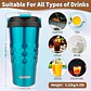 Termo Botella Vaso Café Te Bebida Acero Caliente Manija - Miniatura 8
