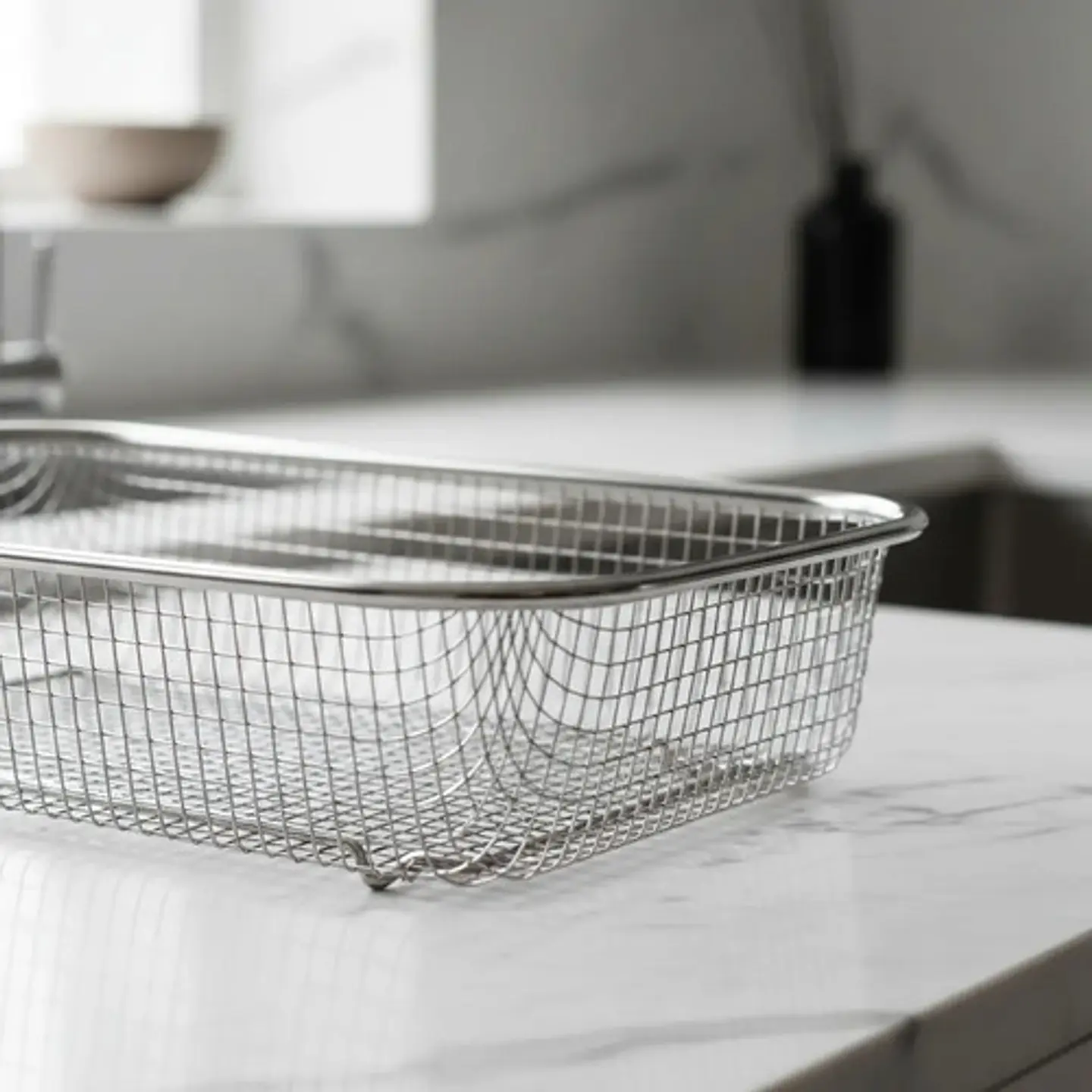 Colador Acero Inoxidable Go Design Para Vegetales Y Frutas 37.5cm Plateado 3