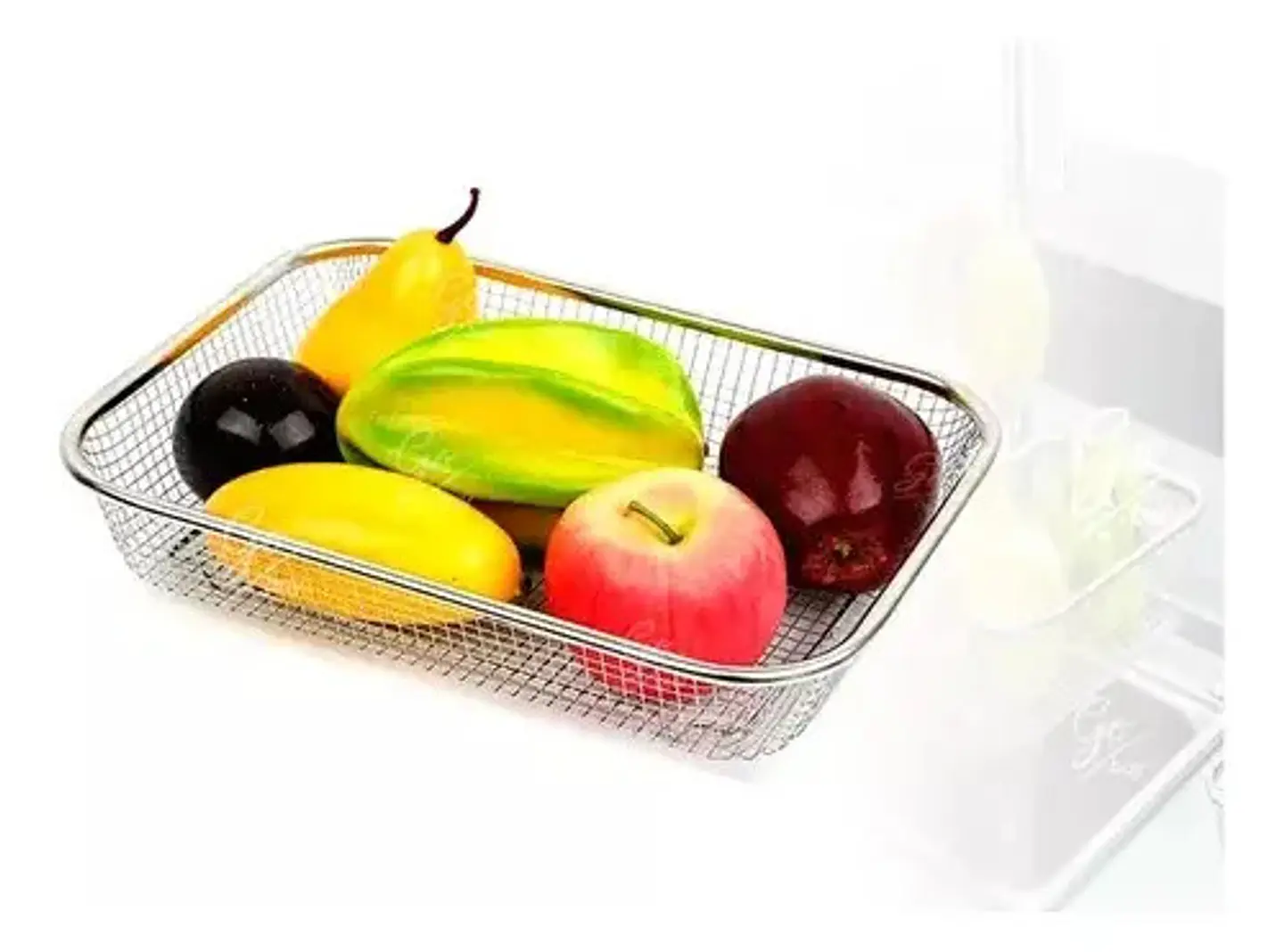 Colador Acero Inoxidable Go Design Para Vegetales Y Frutas 37.5cm Plateado 6