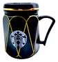 Taza Mugs Pocillo Ceramica Cafe Tapa Con Espejo Bebidas - Miniatura 4