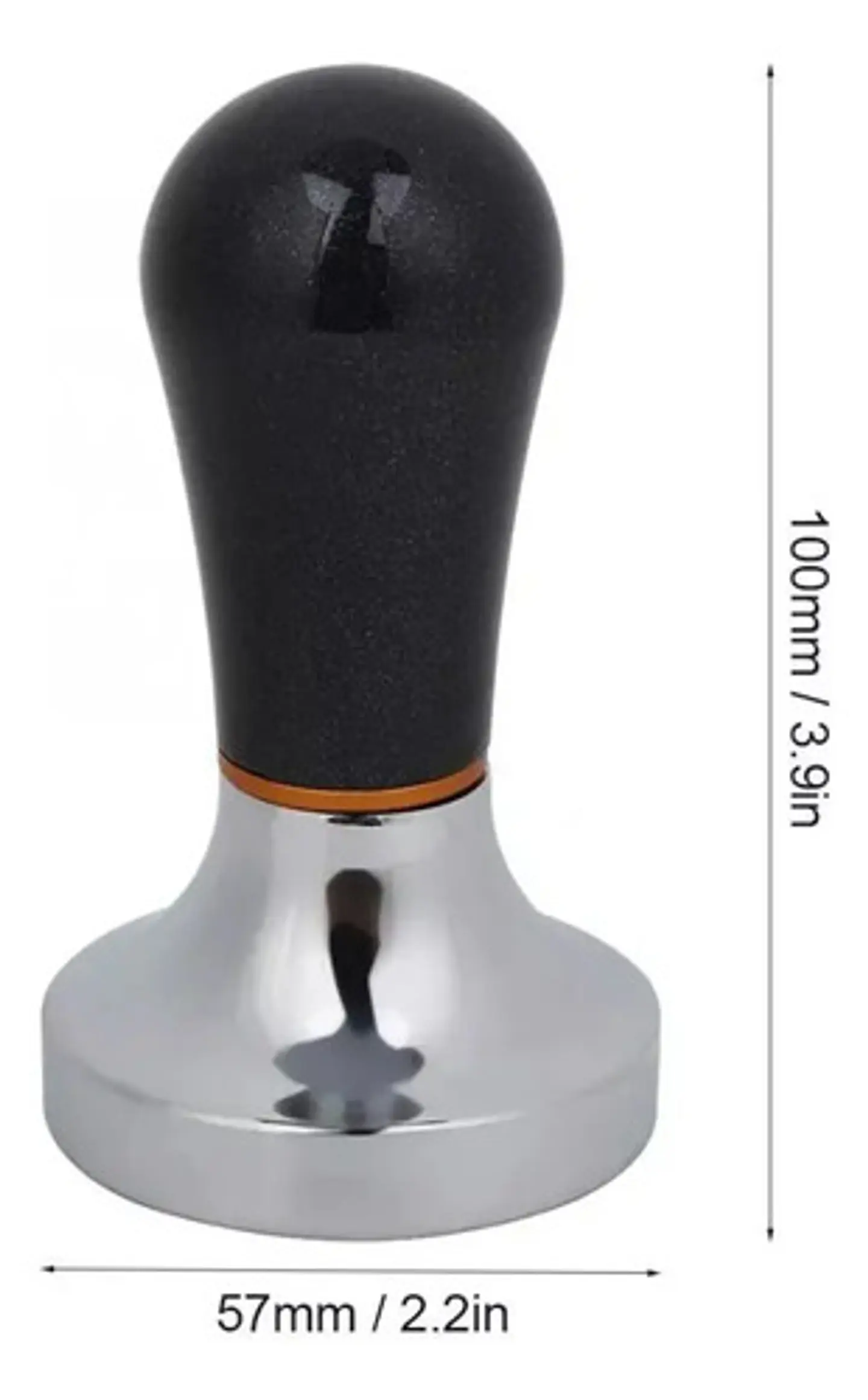Tamper Calibrador Retorno 57mm Cafe Espresso Barista Capuchi 7