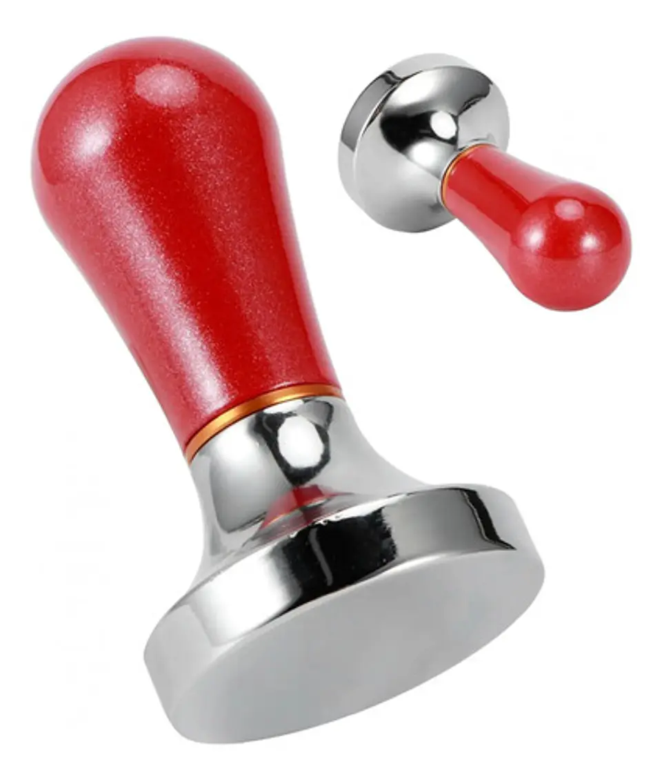 Tamper Calibrador Retorno 57mm Cafe Espresso Barista Capuchi 10