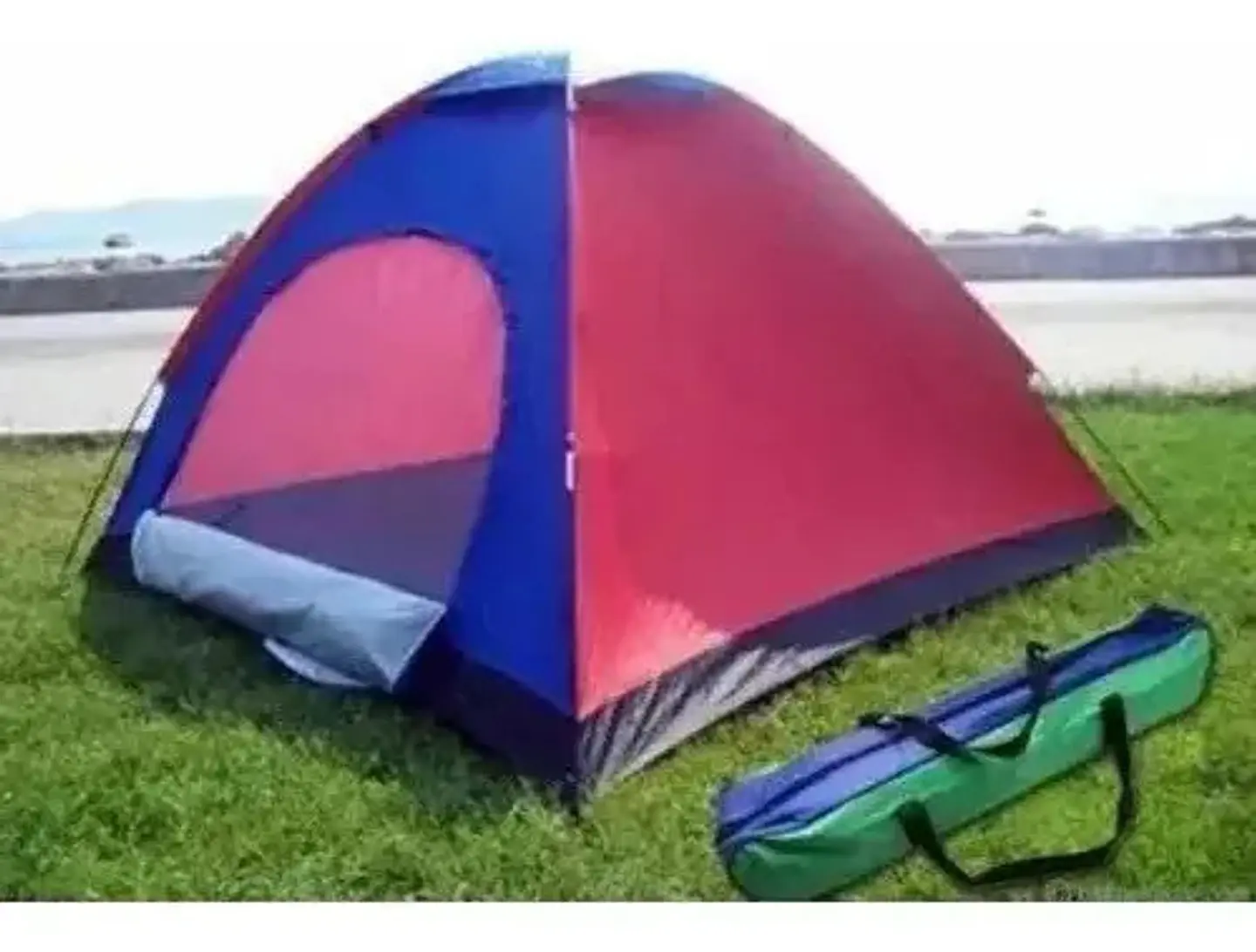 Carpa Camping X2 Personas Comoda Multicolor 200x150x110  4