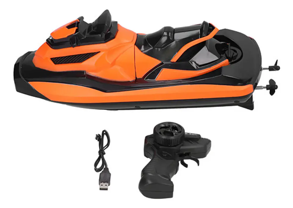 Lancha Bote R/c Control Remoto 2.4ghz 4 Canales Carreras Spe 1