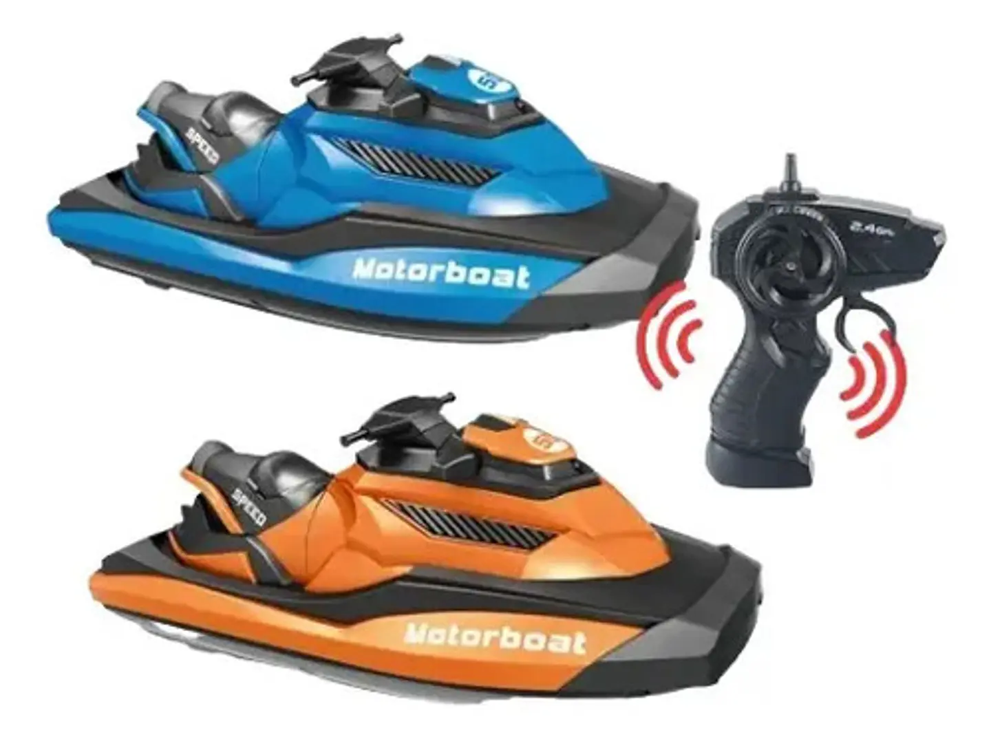 Lancha Bote R/c Control Remoto 2.4ghz 4 Canales Carreras Spe 2