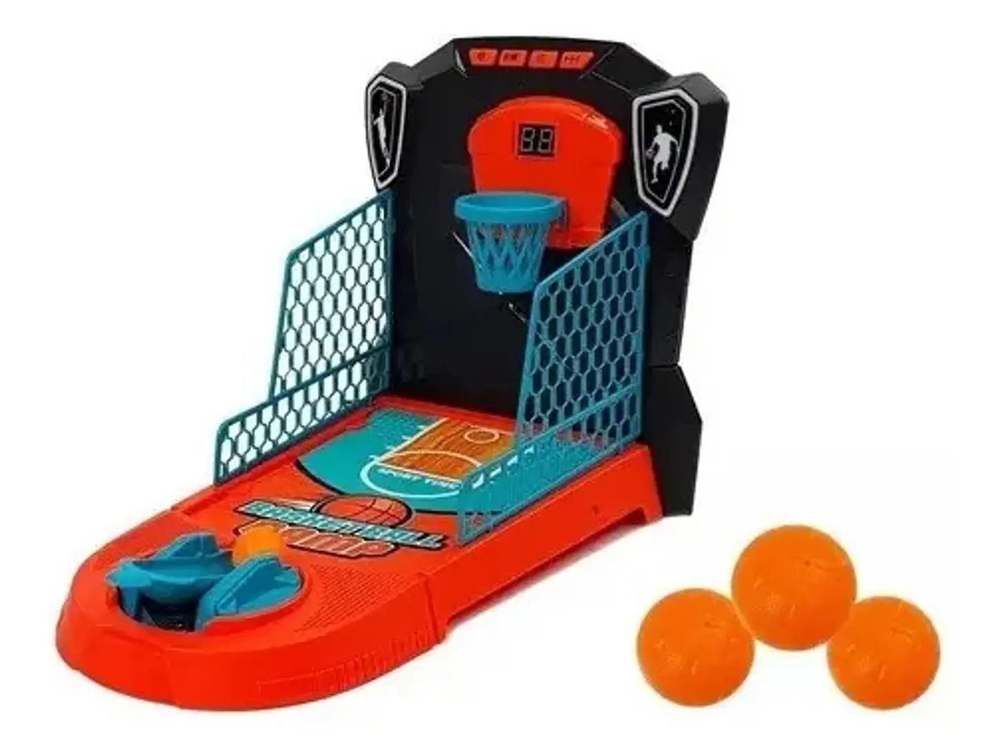 Tablero Electrónico Baloncesto Familiar Kingsport Con Aro Móvil Y Marcador 1