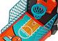 Tablero Electrónico Baloncesto Familiar Kingsport Con Aro Móvil Y Marcador - Miniatura 4