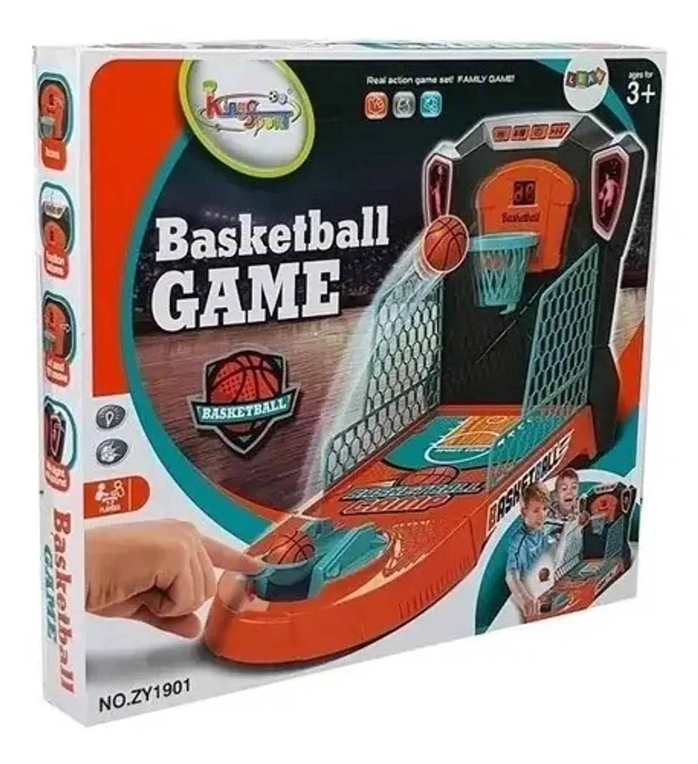 Tablero Electrónico Baloncesto Familiar Kingsport Con Aro Móvil Y Marcador 6
