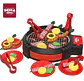 Set Parrilla Asador 27 Piezas Cocina Niños Koala Diary Negro - Miniatura 2