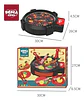 Set Parrilla Asador 27 Piezas Cocina Niños Koala Diary Negro - Miniatura 3