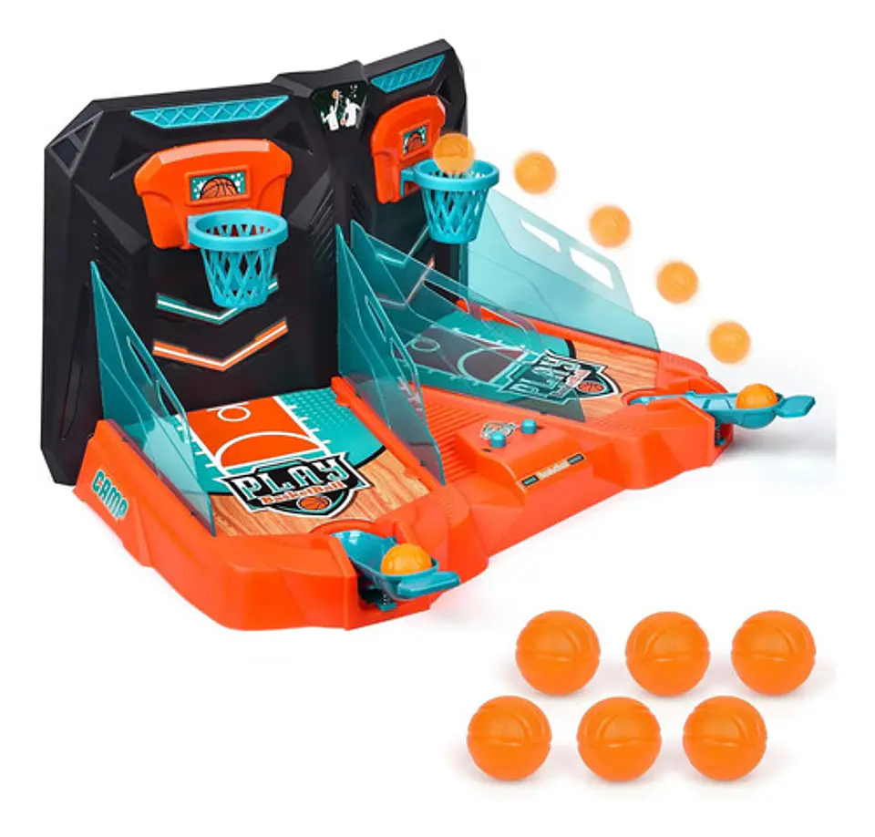 Juego De Mesa Baloncesto Interactivo Con Lanzador De Pelotas 2