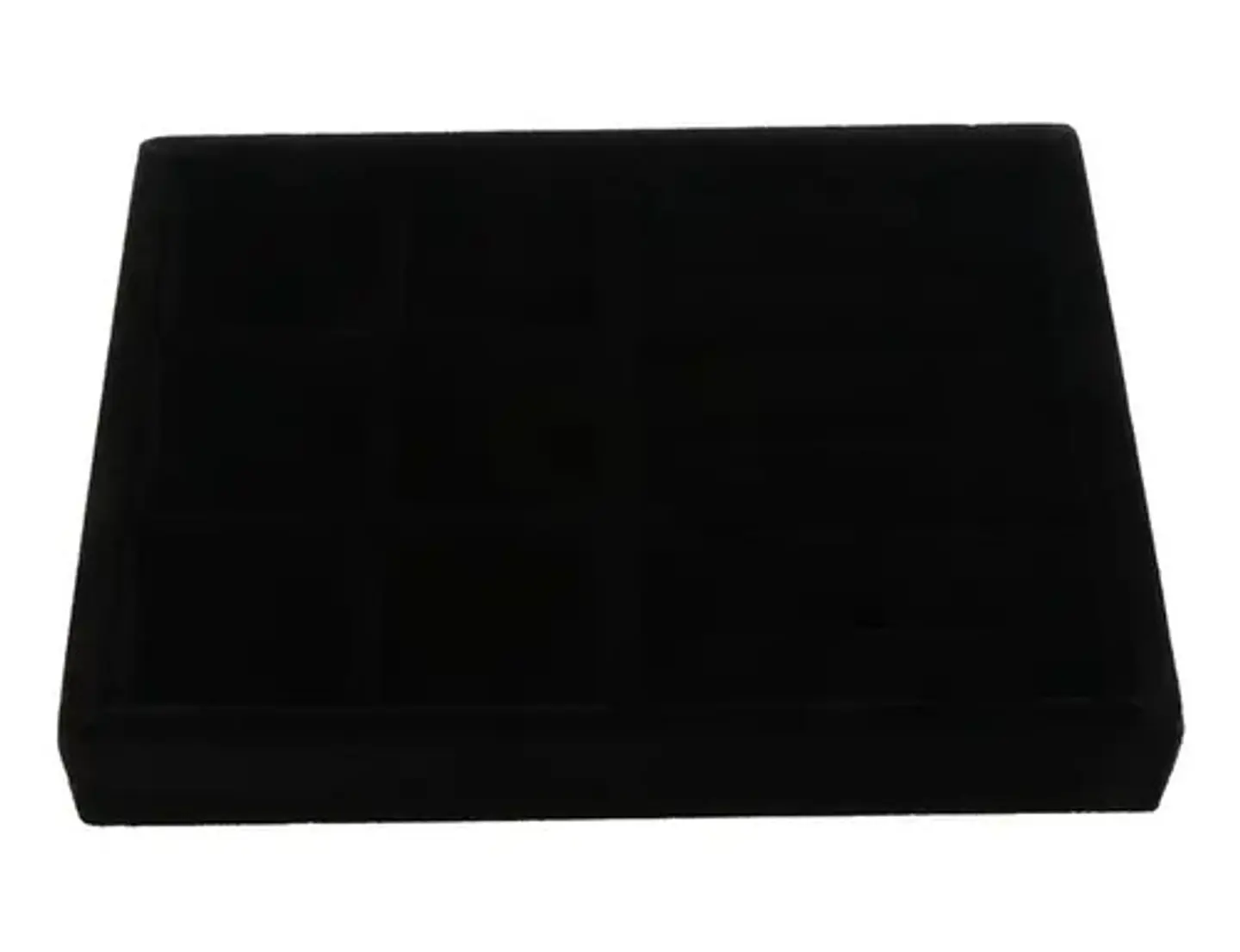 Bandeja Organizador Joyero Exhibidor Joyas Negro 4