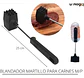Martillo Ablandador Carne Herramientas Chef Plastico Abs Color Negro - Miniatura 3