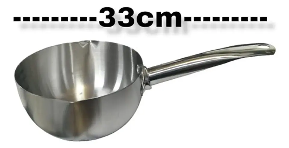 Olla Cacerola Para Leche 2 Lt Comida Acero Inoxidable 922-2 Color Plateado 5
