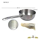 Olla Cacerola 3,5 Lts Leche Comida Acero Inoxidable 922-3 Color Plateado - Miniatura 2