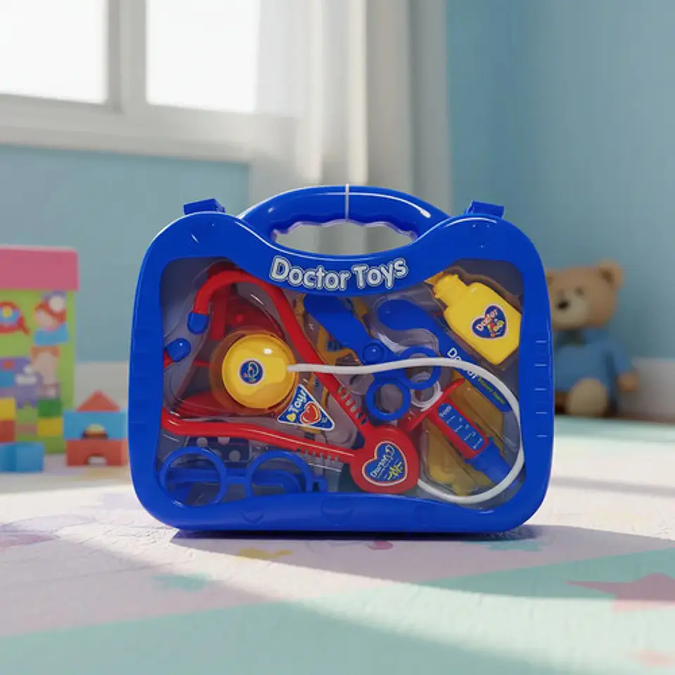 Set  Medico Enfermeria Doctor Juguete Maletin Niños 1