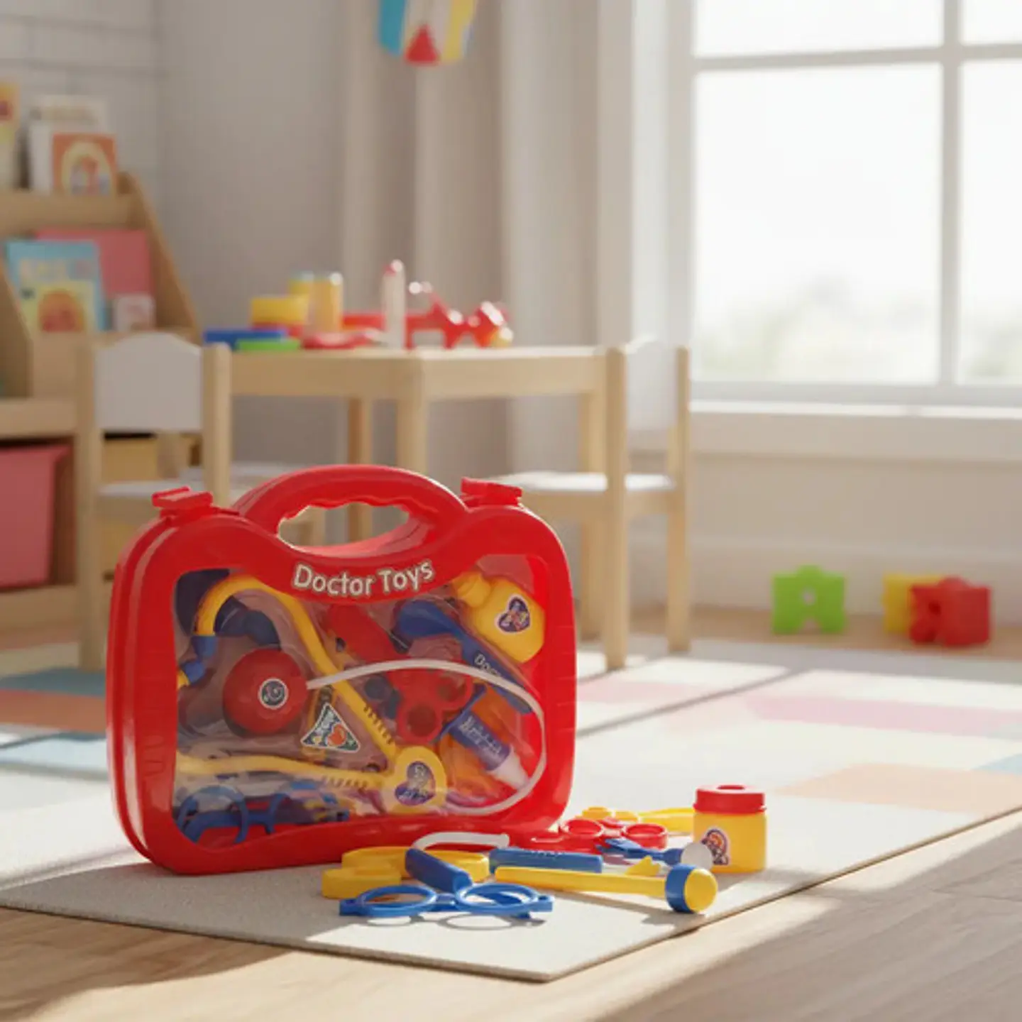 Set  Medico Enfermeria Doctor Juguete Maletin Niños 8