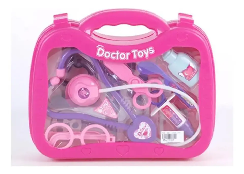 Set  Medico Enfermeria Doctor Juguete Maletin Niños 12