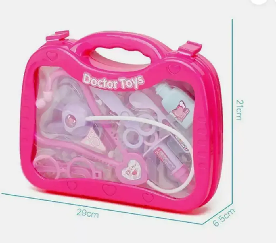 Set  Medico Enfermeria Doctor Juguete Maletin Niños 14