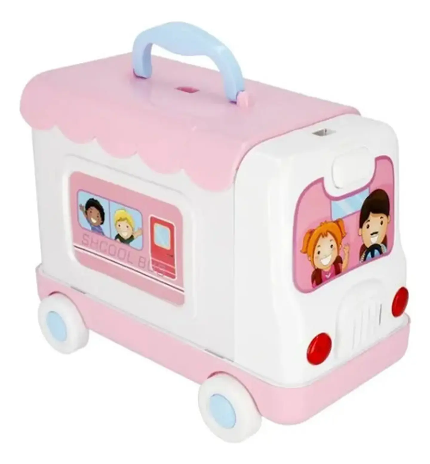 Bus Tranformable 2 En 1 Cocina Tocador Veterinaria Juguete 8