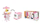 Bus Tranformable 2 En 1 Cocina Tocador Veterinaria Juguete - Miniatura 10