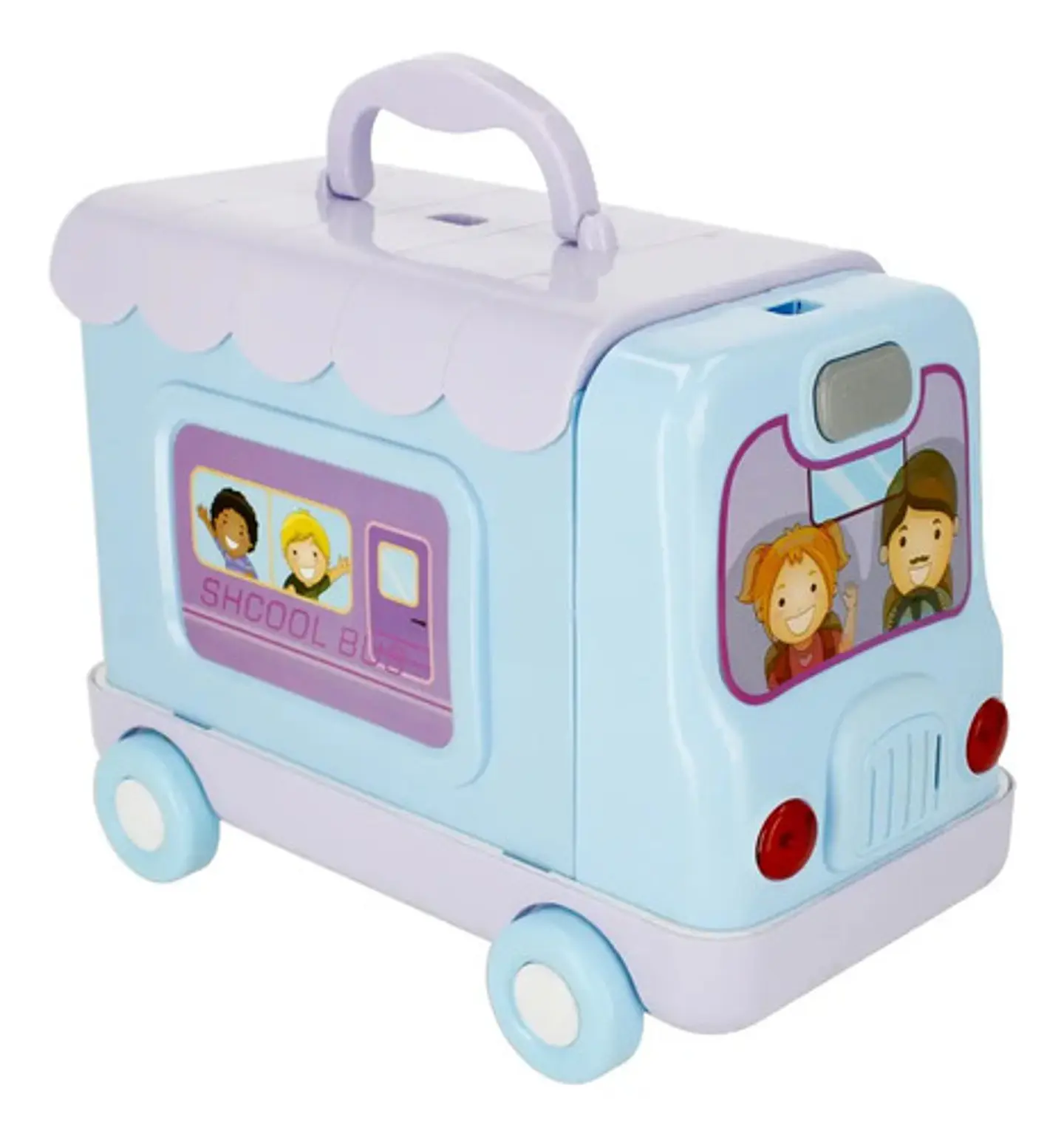 Bus Tranformable 2 En 1 Cocina Tocador Veterinaria Juguete 14