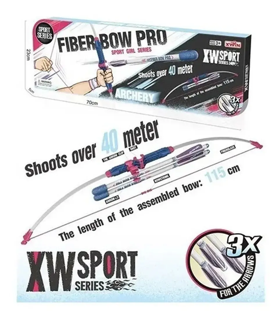 Juego Infantil De Arco Y Flecha Para Niños Xwsport Grande  5