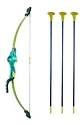 Juego Infantil De Arco Y Flecha Para Niños Xwsport Pequeño - Miniatura 1