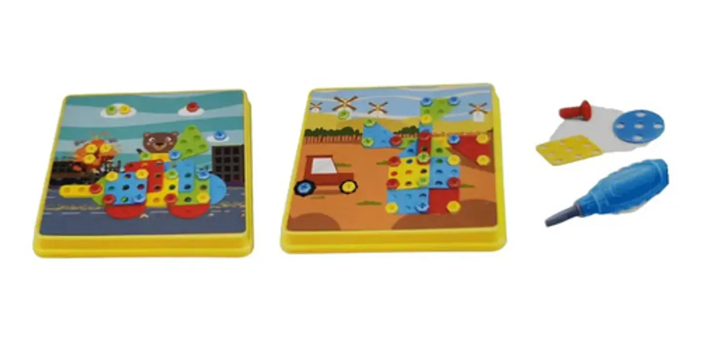 Juego Construcción Creative Space Figuras Bloques 125 Piezas Plástico 2