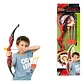 Set De Arco Y Flechas Archery Rojo Para Niños De 3 Años Con Arco De 66 Cm - Miniatura 1