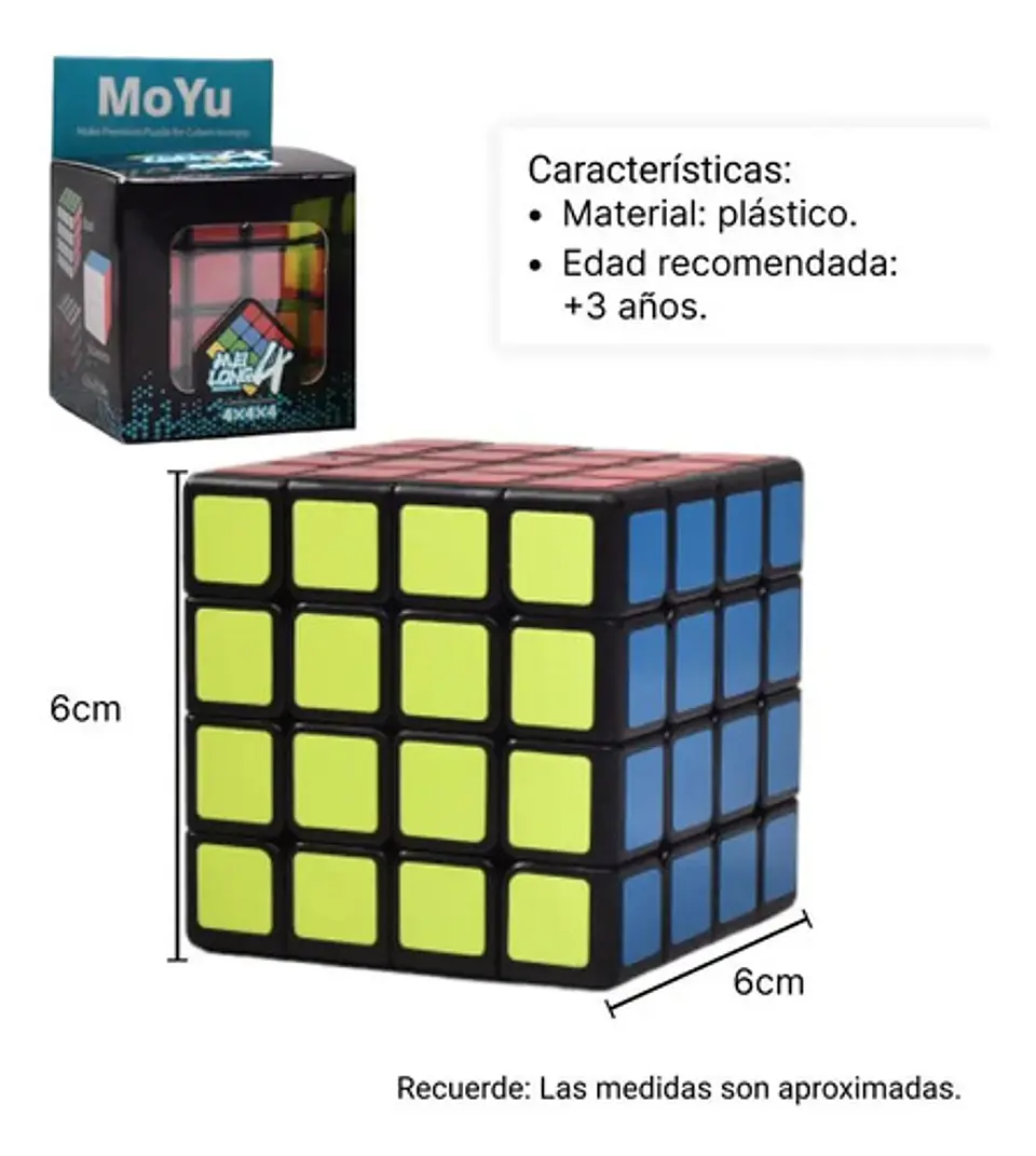 Cubo Rubik 4x4x4 Rompecabezas 8826 3