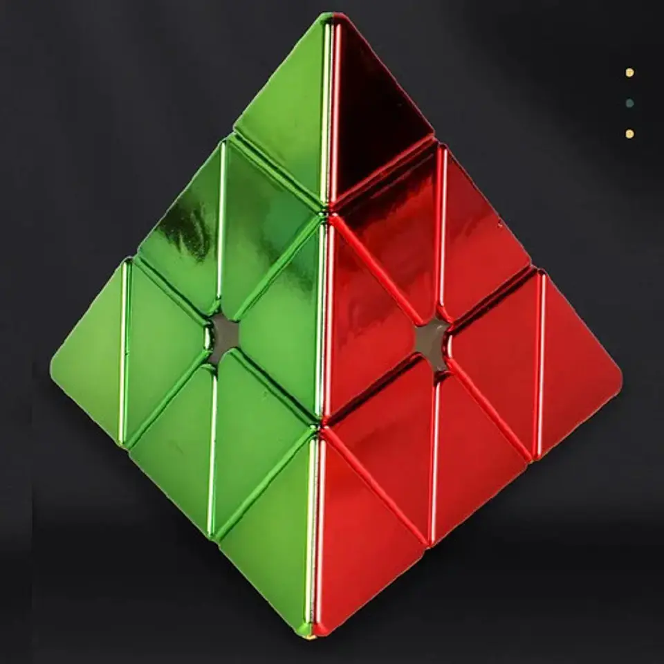 Cubo Rubik Piramide Rompecabezas Juego 2