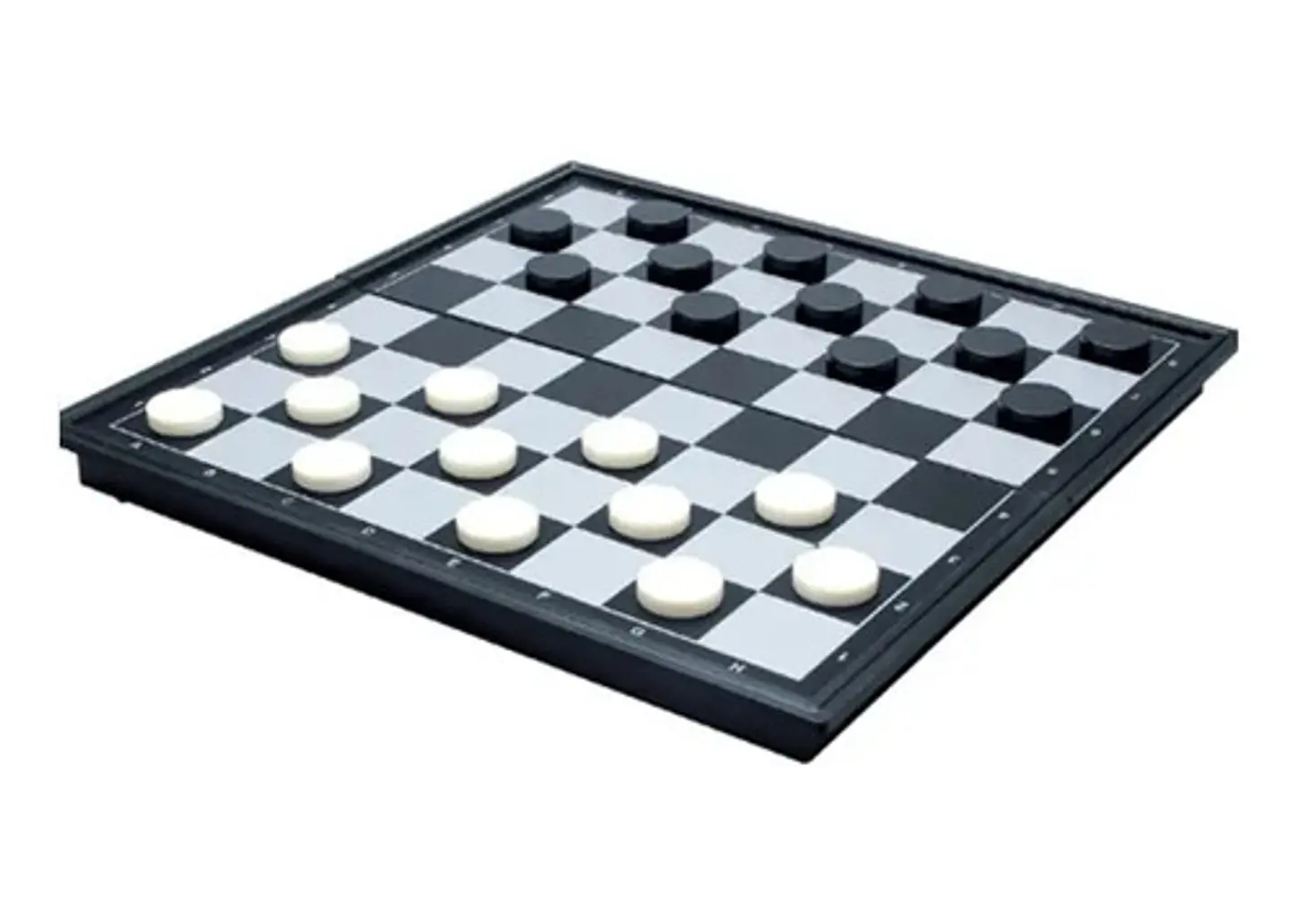 Tablero Ajedrez Damas Magnético Plegable Chess Checkers Set 36cm 2