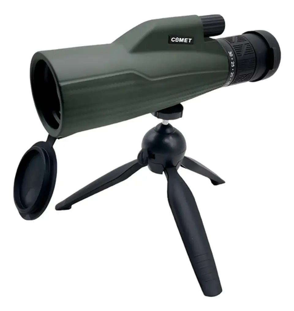 Telescopio Monocular De Gran Alcance Tripode Y Adaptador Verde 2