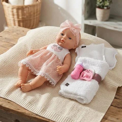Muñeca Bebe Recien Nacidos Infantil Realista Juguete